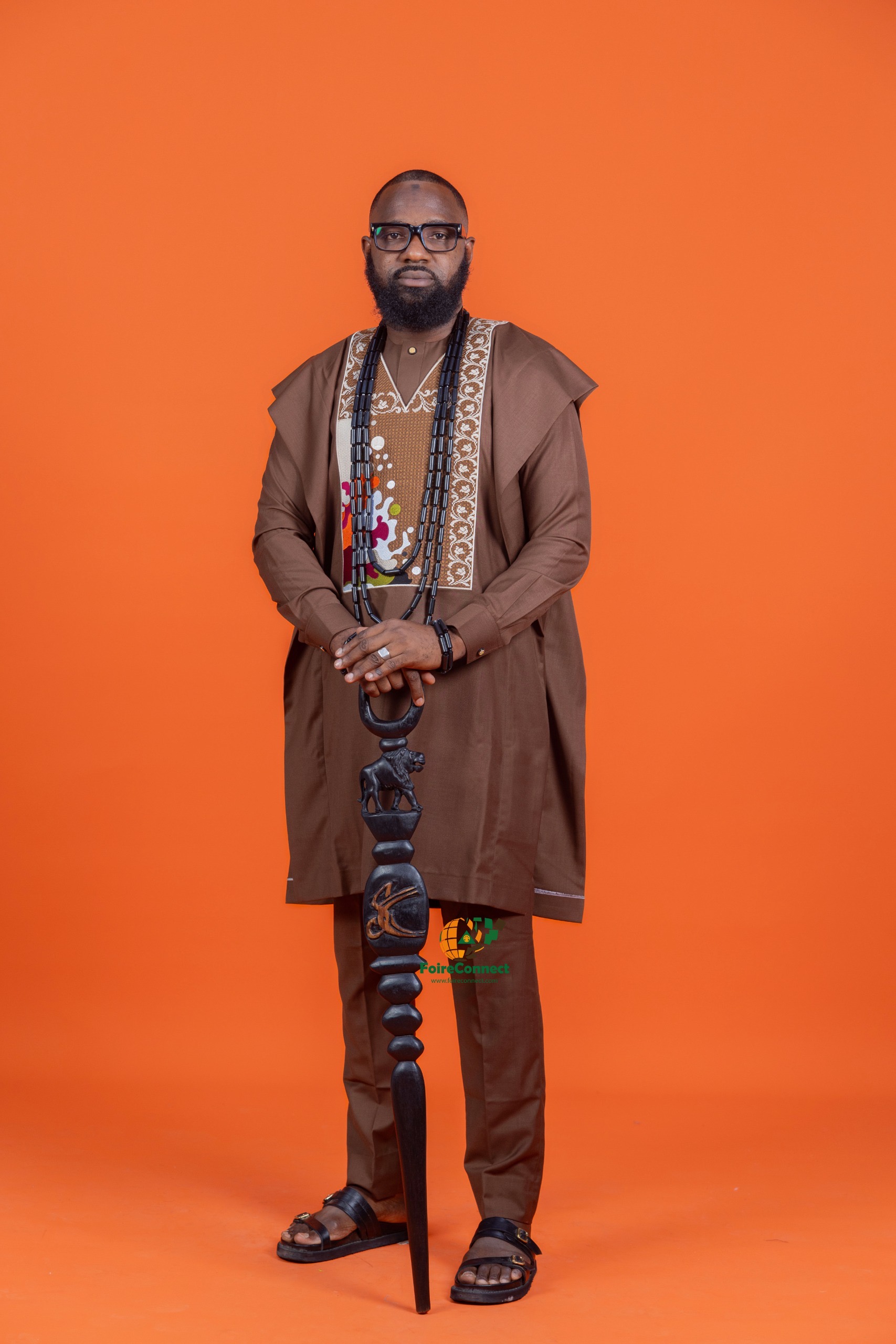 Ensemble trois piéces vetement mode africaine