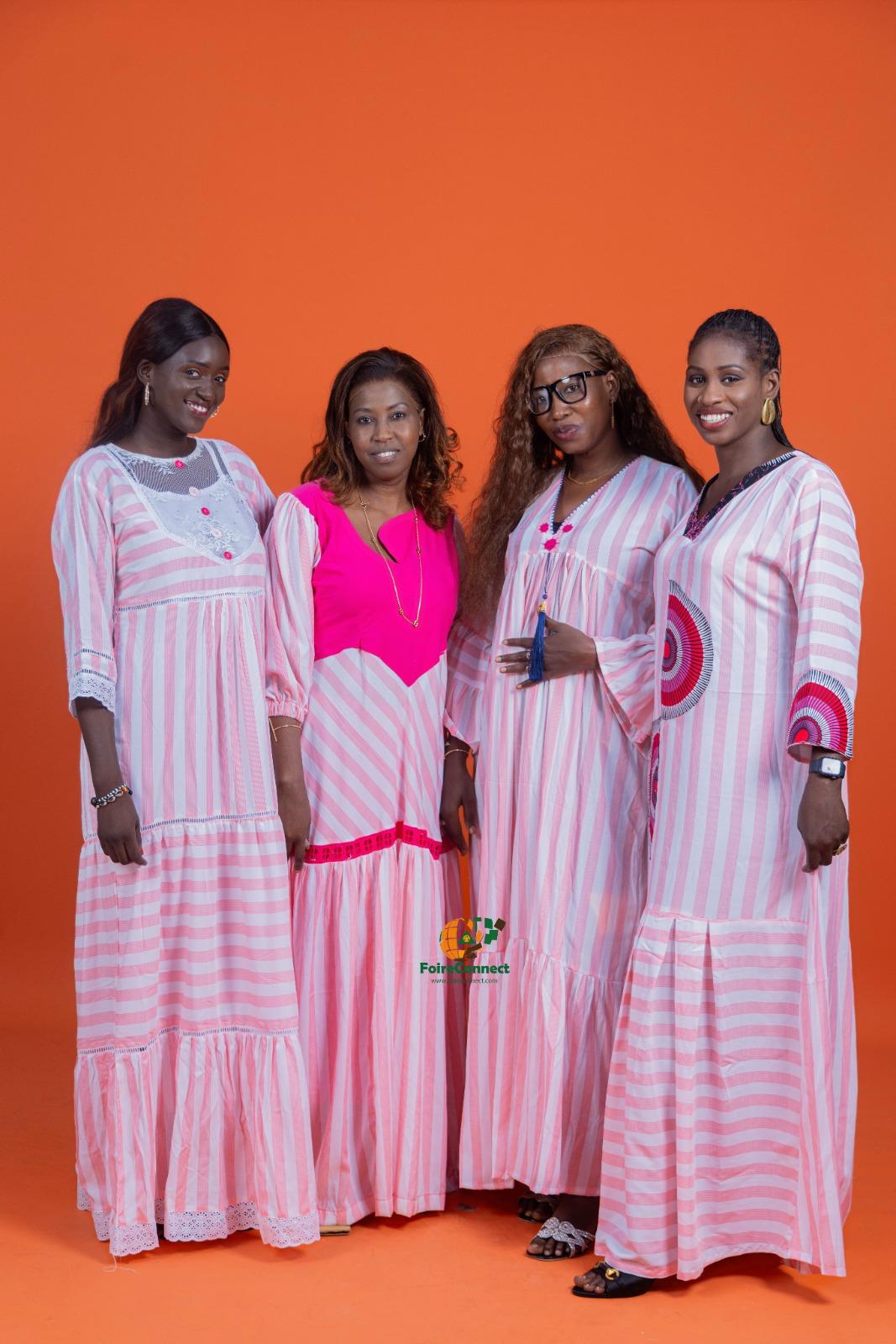 Robe en coton africain