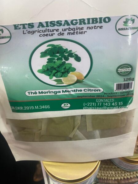 Thé Moringa menth citron